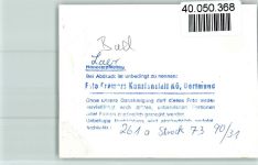 49196 W4518 Bad Laer FOTO KEINE AK Seniorentreffen