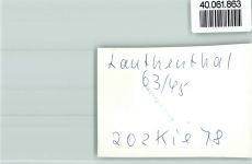 38685 W3394 Lautenthal FOTO KEINE AK Innerste