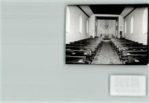 W2251 Nordstrand Kirche Innenaufnahme Kirche FOTO KEINE AK