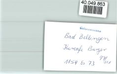 79415 W7848 Bad Bellingen , Baden FOTO KEINE AK Cafe Burger