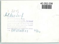 25767 W2243 Albersdorf , Holst FOTO KEINE AK Brutkampstein