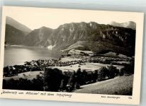 4866 Unterach 1951 Foto AK Attersee Schafberg