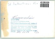 76456 W7554 Kuppenheim FOTO KEINE AK Kirche