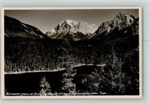 6633 Biberwier - Blindsee mit Zugspitzmassiv und Sonnenspitze