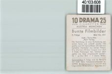 Heinrich George Drama Zigarettenfilmbild 5,5x7cm AKU2 Schauspieler Foto AK