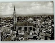 W8300 Landshut , Isar St. Martinskirche mit dem höchsten Backsteinturm der Welt Kirche