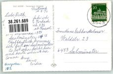 34519 W3543 Adorf , Waldeck Gebrauchsspuren Oberer Dansenberg