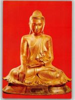 2 AK von Buddha Statuen - kl. Fehler - Skulptur