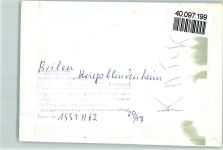 W5790 Brilon Kriegsblinden-Kurheim Knick Blinde FOTO KEINE AK