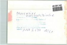 77833 W7583 Ottersweier FOTO KEINE AK Heiligenwandbild Wallfahrtskirche