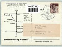 W5358 Rupperath Handweberdorf Werkgemeinschaft der Handwebkunst Teppich