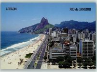Rio de Janeiro - Luftaufnahme Strand Leblon