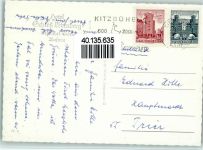 6370 Kitzbühel - Verschneites Hotel Schloß Lebenberg AKU2