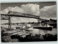 24103 W2300 Kiel , Ostsee - Nord-Ostsee-Kanal und Prinz-Heinrich-Brücke