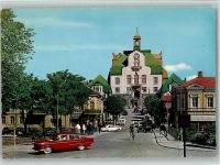 Strömstad - Rathaus Auto Fahrrad