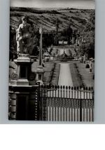 97990 W6992 Weikersheim - Weikersheim Blick in den Park mit Orangerie