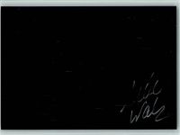 Udo Walz Friseur Autogramm schwarze Karte Abbildung Scan nicht sichtbar Prominente