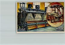 Webstuhl Erdal-Kwak Sammelbild Serie50 Technik Technik