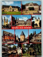 38640 W3380 Goslar - Kaiserpfalz Kämmereigebäude Marktkirche Marktplatz Jakobikirche Kaiserworth Breites Tor Schuhhof An der Abzucht Domvorhalle