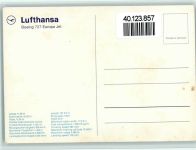 Lufthansa Boeing 727 Flugzeug nach 1945