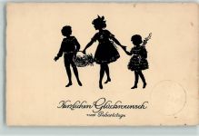 Geburtstag AKU2 Glückwunsch Scherenschnitt