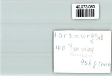 38667 W3388 Bad Harzburg FOTO KEINE AK Barkeeper