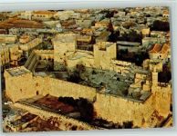 Jerusalem - Luftaufnahme Zitadelle und Jaffa Tor