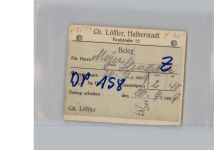 38820 O3600 Halberstadt - Beleg, Ch. Löffler