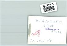 54568 W5530 Müllenborn FOTO KEINE AK Ortsansicht