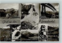 6991 Hirschegg - Kleinwalsertal Mehrfachaufnahme Kanzelwandbahn Schwazwasserhütte Hahnenköpfle Hirschegg Schwarzwasserbach Riezlern Steinmandl