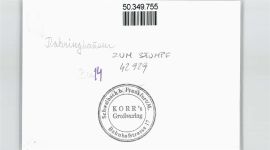 42929 W5632 Dabringhausen - Gaststätte Stumpf , Foto