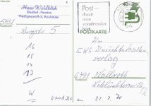 56412 W5431 Heiligenroth - Ganzsache Stempel