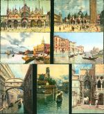 30100 Venezia Kleinposten bis 20 Künstlerkarten Lot mit 8 AK, um 1925; überwiegend gute Erhaltung, wenig gelaufen