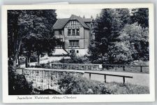 38667 W3396 Altenau , Harz - Jugendheim Straße Baum Haus