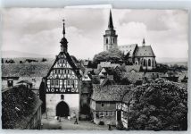 61440 W6370 Oberursel (Taunus) - Rathaus Kirche Baum