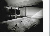 65375 W6227 Mittelheim , Rheingau - Foto-Karte, Schwimmbad