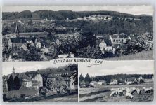 51570 W5227 Rosbach , Sieg - Waldkrankenhaus , Schafherde