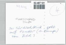 35080 W3551 Hartenrod b Gladenbach - Foto-Karte, Gaststätte