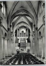 38640 W3380 Goslar - Neuwerkkirche Spätrom. Bau Westwerk mit ehem. Lettneraltar u. Beckerath Orgel