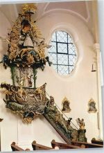 93444 W8493 Weißenregen - Kanzel Fenster Kirche