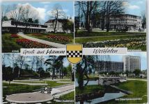 59063 W4700 Hamm , Westf - Wappen Gericht Minigolf Krankenhaus