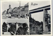 01683 O8255 Nossen - Brücke Schloss Auto