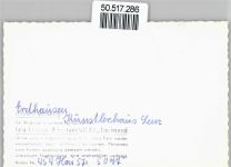 35075 W3554 Erdhausen Foto AK Foto-Karte, Künstlerhaus Lenz