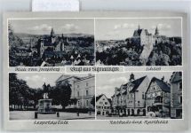 72488 W7480 Sigmaringen - Leopoldplatz, Rathaus, Apotheke
