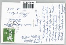 90513 W8502 Zirndorf , Mittelfr - Brunnen, Pressleinshaus