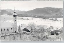 82435 W8117 Bayersoien - Kirche, Schnee