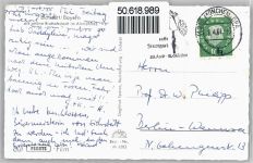 85072 W8078 Eichstätt , Bay - gel. 8.4.61, Residenzplatz
