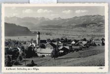 87549 W8977 Rettenberg , Oberallgäu - Panorama Berg