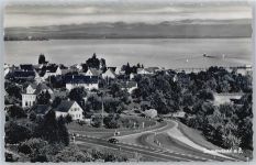 88090 W7997 Immenstaad am Bodensee - Panorama See Berg Auto