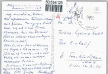 88142 W8992 Wasserburg (Bodensee) - Fliegeraufnahme , Marke entfernt